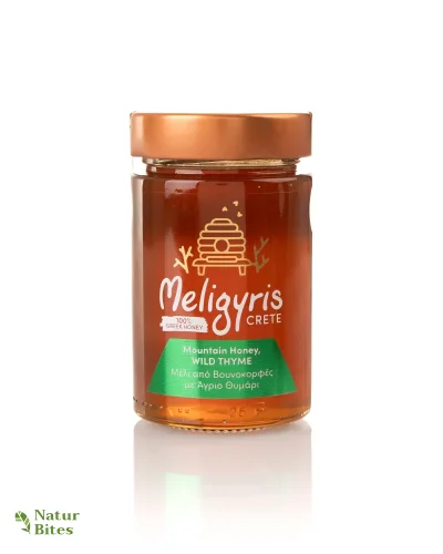 Řecký horský med "Divoký tymián", květový 270 g, MELIGYRIS