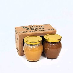 Dárková sada Káva v medu+Zázvor v medu, 2x 250 g