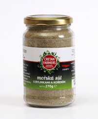 CRETAN FARMERS Mořská sůl Bylinky a Koření 270 g