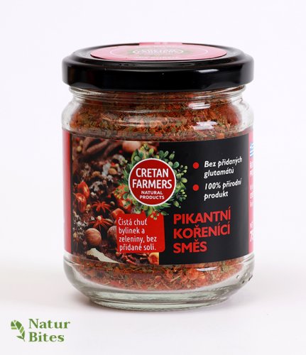 CRETAN FARMERS Mix koření bez soli "Pikantní", 75 g