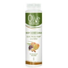 OLIVE Sprchový gel/scrub Opuncie a Mandle 200 ml