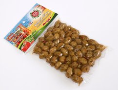 CRETAN FARMERS Olivy řecké zelené Rozmarýn a Rajčata 250 g