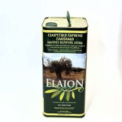 Extra panenský olivový olej, jakostní "ELAION" 5l, Elmar/Kréta