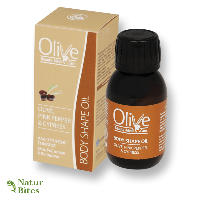OLIVE Zpevňující tělový olej Růžový pepř a Cypřiš 90 ml