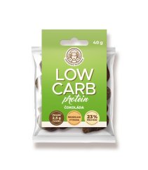 Low carb protejnová srdíčka-čokoláda 40 g, Jihočeská svačinka