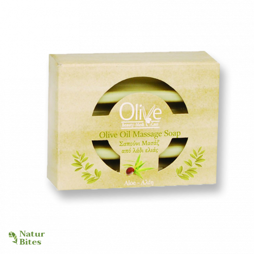 Olivové Masážní mýdlo Aloe 100 g