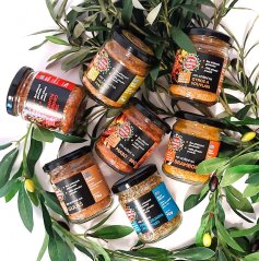 Výhodná sada kořenících směsí bez soli "Červená masa" 520 g, Cretan Farmers