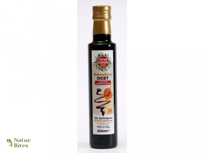 CRETAN FARMERS Balzamikový ocet Tymiánový med 250 ml