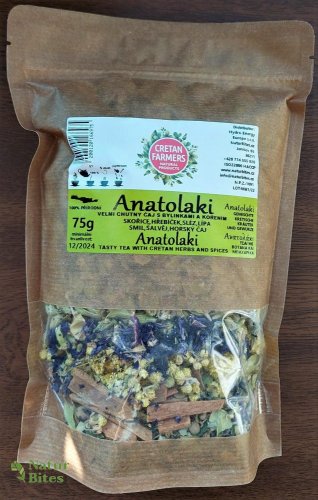 CRETAN FARMERS Bylinná čajová směs Anatolaki doypack 75 g