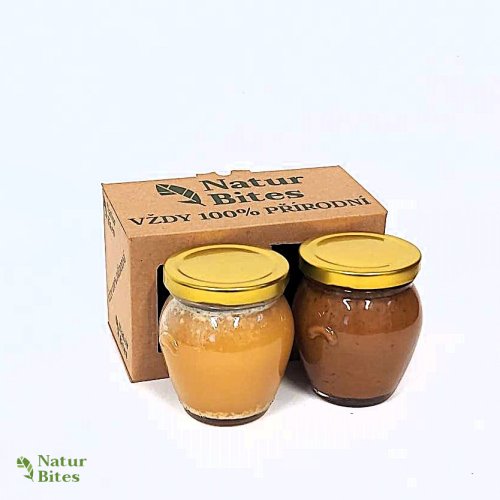 Dárková sada Káva v medu+Zázvor v medu, 2x 250 g