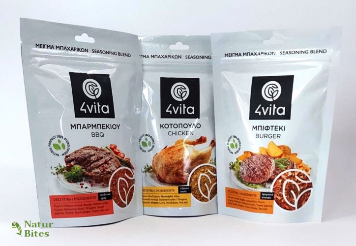 4 Vita, Sada grilovacích směsí s mořskou solí
