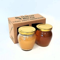 Dárková sada medů "Podzimní zdraví", 2x 250 g