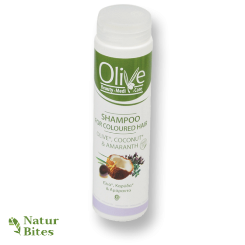 OLIVE Šampon na barvené vlasy Kokos a Laskavec 200 ml