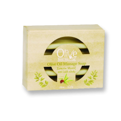 Olivové Masážní mýdlo Aloe 100 g