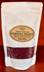Lesní borůvky-prášek lyofilizované (sušené mrazem) 100 g, NaturBites