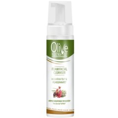 OLIVE Čisticí pěna na obličej Horský čaj a Granátové jablko 150 ml