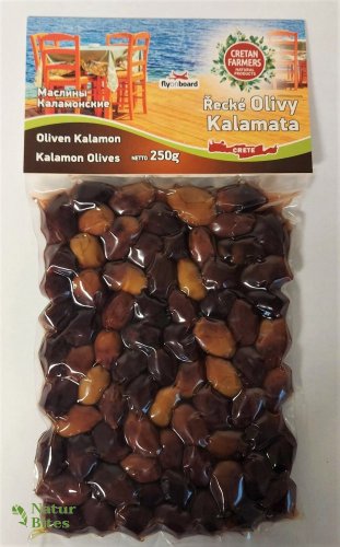CRETAN FARMERS Olivy řecké Kalamon 250 g
