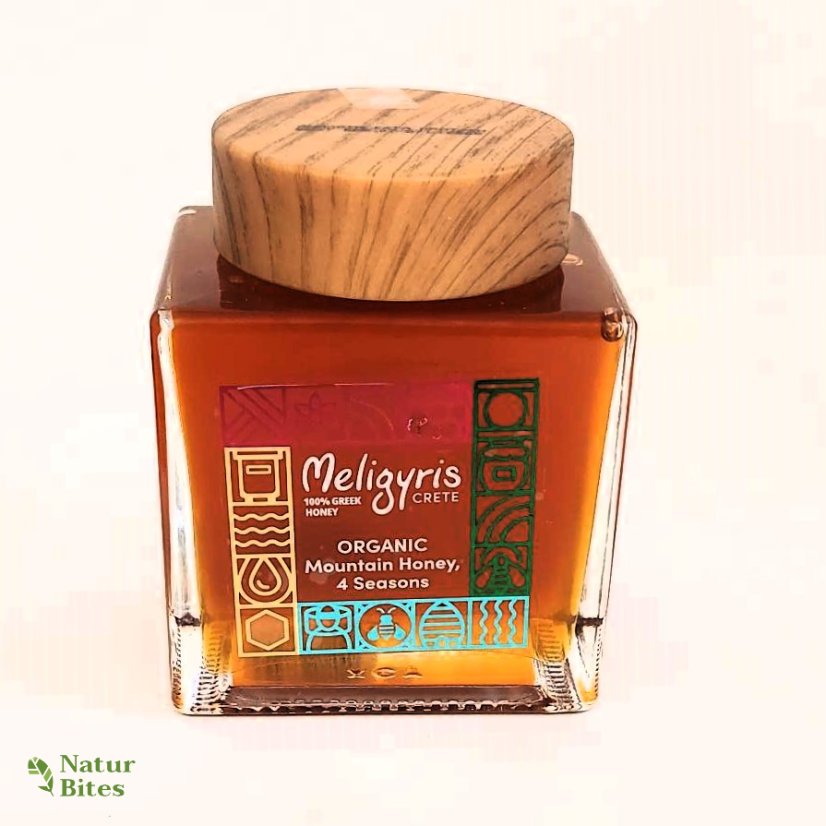 Řecký horský med BIO "Celoroční-exclusive" 380 g, Meligyris Řecký horský med BIO "Celoroční-exclusive" 380 g, Meligyris