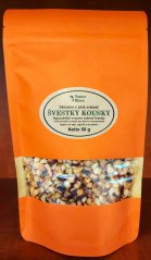 Švestky lyofilizované-kousky 50 g, NaturBites