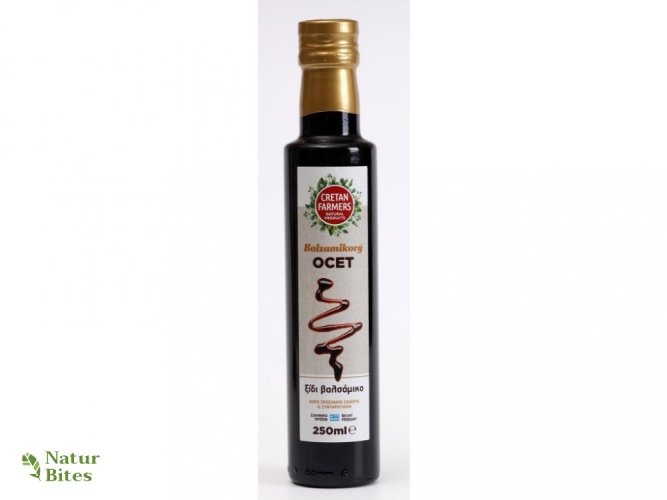 CRETAN FARMERS Balzamikový ocet přírodní 250 ml