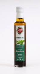 CRETAN FARMERS Dressing s extra panenským olivovým olejem Bazalka 250 ml