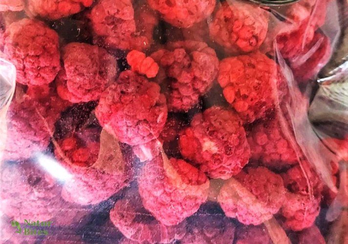 Maliny lyofilizované (sušené mrazem) 50 g, NaturBites