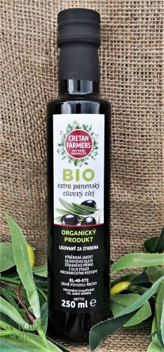 CRETAN FARMERS Extra panenský olivový olej BIO 250 ml