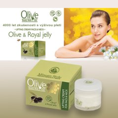 OLIVE Liftingový krém na obličej a krk Mateří kašička 50 ml