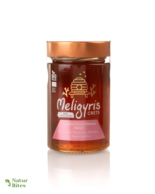 Řecký med BIO lesní "Šalvěj", květový 270 g MELIGYRIS
