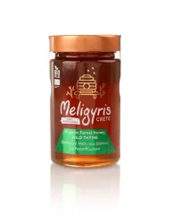 Řecký horský med BIO "Divoký tymián", květový 450 g, MELIGYRIS