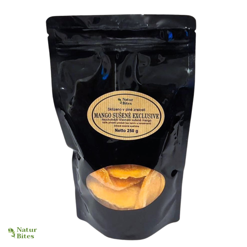 Sušené mango exclusive 250 g, NaturBites