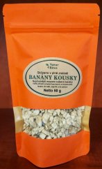 Banány lyofilizované-kousky (sušené mrazem) 50 g, NaturBites