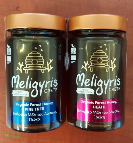 Dárková sada medů "Lesní BIO" 2 x 450 g