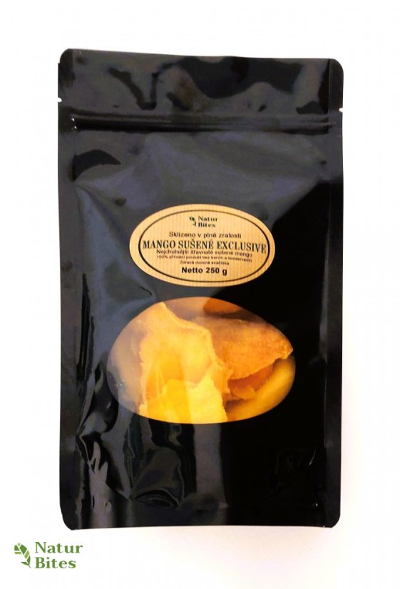 Sušené mango exclusive 250 g, NaturBites