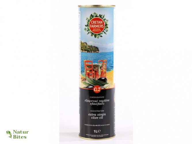 CRETAN FARMERS Extra panenský olivový olej Jednodruhový - Litry: 1 l
