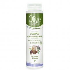 OLIVE Šampon na barvené vlasy Kokos a Laskavec 200 ml