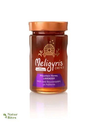Řecký horský med "Levandule", květový 450 g, MELIGYRIS