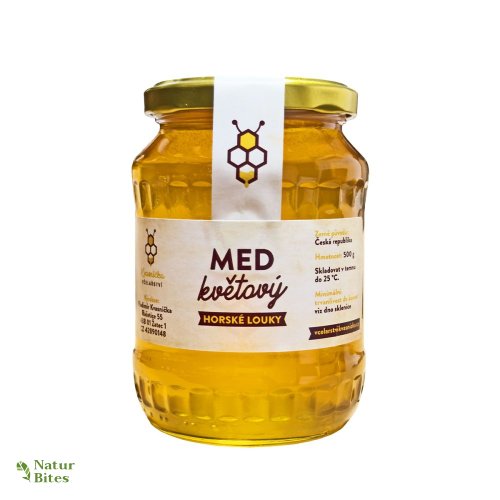 Med květový "Horské louky", český 500 g