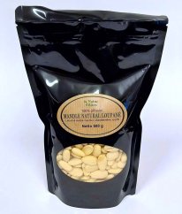 Mandle natural, loupané 250 g, NaturBites