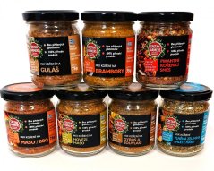 Výhodná sada kořenících směsí bez soli "Červená masa" 520 g, Cretan Farmers