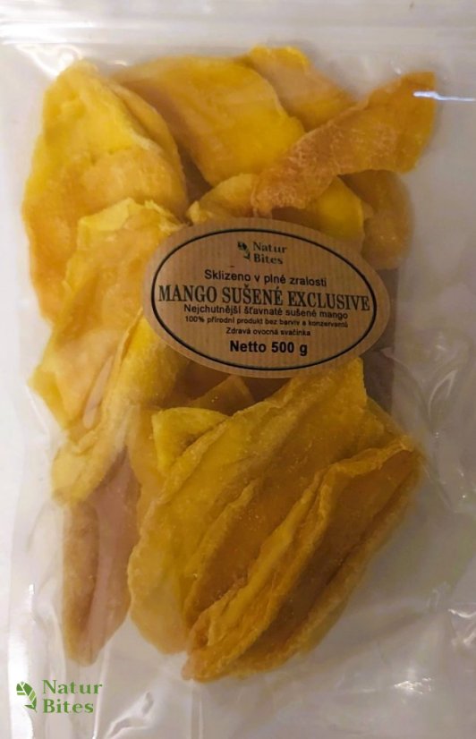 Sušené mango exclusive 1000 g, NaturBites