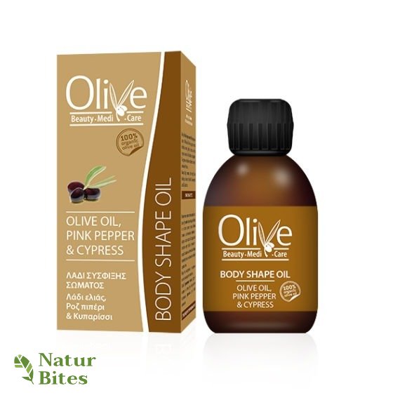 OLIVE Zpevňující tělový olej Růžový pepř a Cypřiš 90 ml