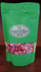 Jahody plátky(chipsy)lyofilizované(sušené mrazem) 100 g, NaturBites