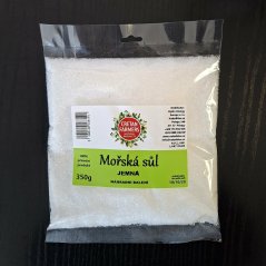 Mořská sůl, jemná ECO balení, 350 g, Cretan Farmers
