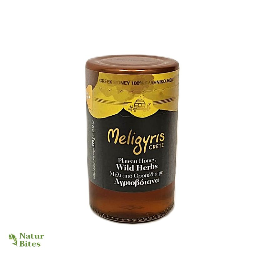 Řecký med "Léčivé byliny" květový 270 g, Meligyris Řecký med "Léčivé byliny" květový 270 g, Meligyris