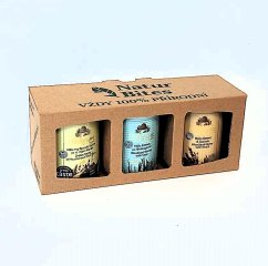 Dárková sada řeckých surových medů, 3x 250g, MELIGYRIS