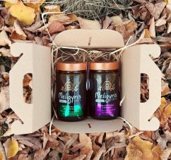 Dárková sada medů "Relax" 2 x 450 g