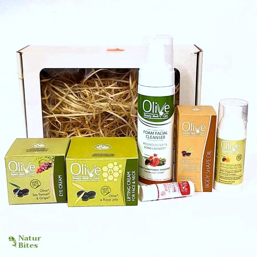 Kosmetická dárková sada "Olivový luxus", Olive