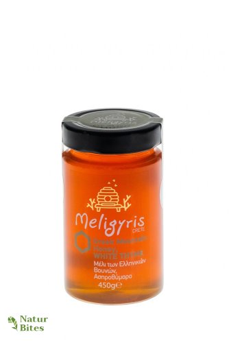 Řecký horský med "Bílý tymián, květový 450 g, MELIGYRIS