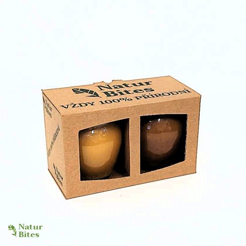 Dárková sada Káva v medu+Zázvor v medu, 2x 250 g